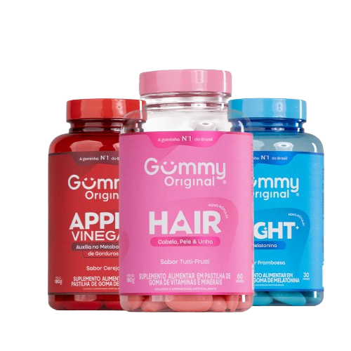 Kit Trio Gummy Completo